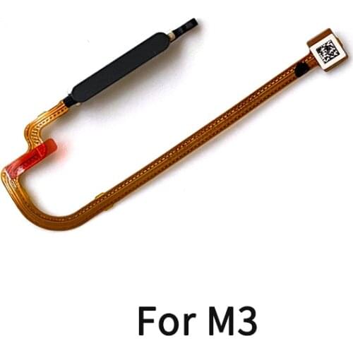 For Xiaomi Poco M3 Home Button Fingerprint Sensor Flex Cable Replacement Repair Parts