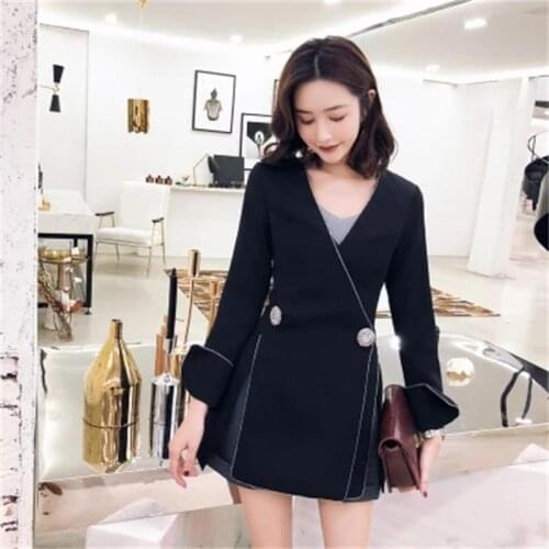 Fashion Leisure Blazers Women jacket spring summer New Large size Loose black suit casual suit female jacket coat women Blazers