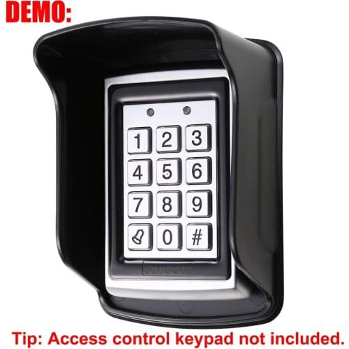 Plastic Waterproof Rain Cover Protection Controller Access For Rainproof Keypad Shell Control