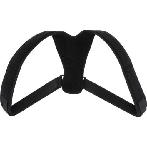 Fully Adjustable Back Support Brace Clavicle Belt Straightener/Posture Corrector for Women & Men