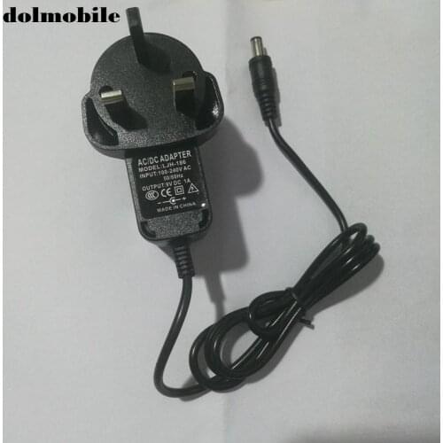 3pcs Wall Home Charger UK Plug AC 100V-240V to DC 9V 1A 5.5x2.5mm / 5.5*2.1mm Power Supply Adapter for Arduino UNO MEGA
