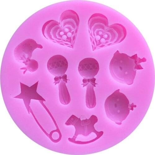Silicone Mold For Cake Decoration - To Make Cakes, Candies, Chocolates, Ice Cake Mold Kitchen Baking Tools Cucina Accessori