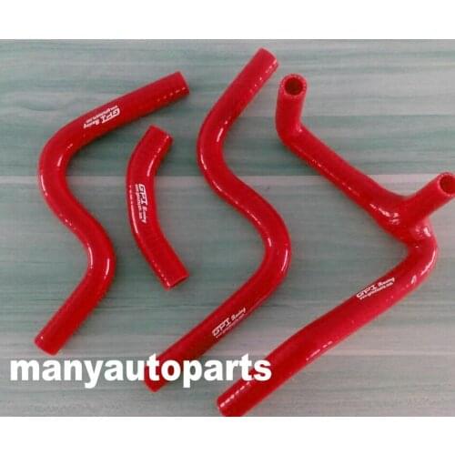 Silicone radiator hose FOR Husqvarna WR250 WR300 2006-2010 2007 2008 2009 2010 ,RED
