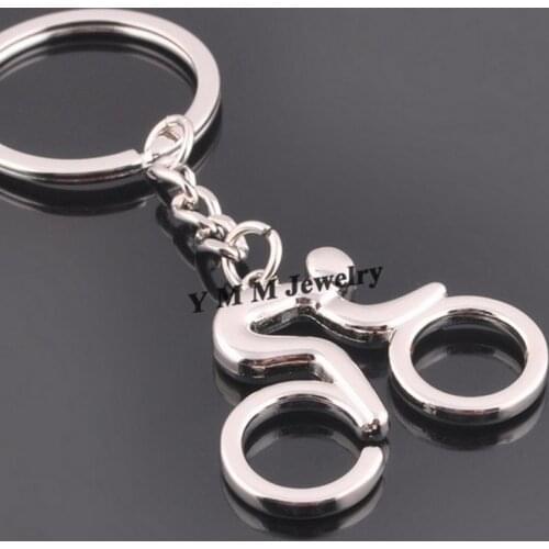Alloy Rider Keyrings Fashion Cycling Sports Keychains 20pcs/lot Free Shipping