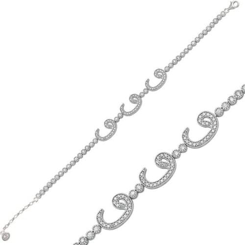 Tevuli 925 Sterling Silver Water Way Silver Woah Bracelet