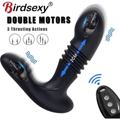 Male Prostate Massage G spot Vibrator Anal Plug Toy For Men Silicone Prostata Stimulator Dildo Anal Butt Adult Sex Toys For Men