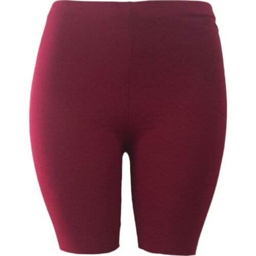 Womens Fitness Half Tights High Waist Quick Dry Skinny Yoga Bike Shorts Leggings X3UA