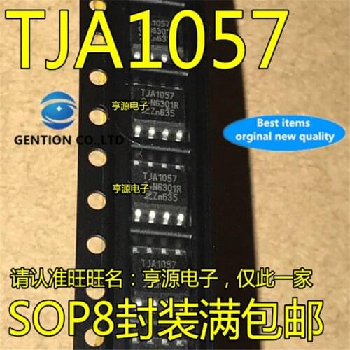 10Pcs TJA1057 TJA1057T SOP8 CAN Transceiver interface and connecting wire chip in stock 100% new and original