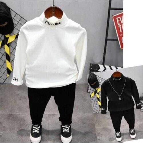 High Quality boys clothing sets Boys T-shirts and pants Casual 2pcs Outfit For Baby Boys Long Sleeves Sets 2-6years