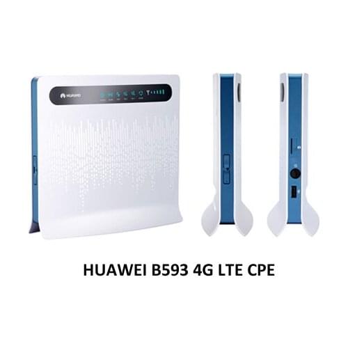 Huawei B593u-91 LTE TDD2300/2600Mhz(B38/B40) DC-HSPA+ 3G 900/2100Mhz Mobile Wireless CPE Router