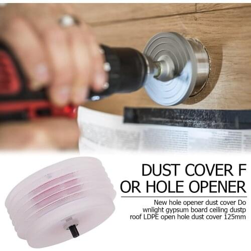 Drill Dust Collector Cover Power Tool for Hole Opener Saw Must-Have Accessories Electric Drill Ash Bowl Dustproof Device for 10m