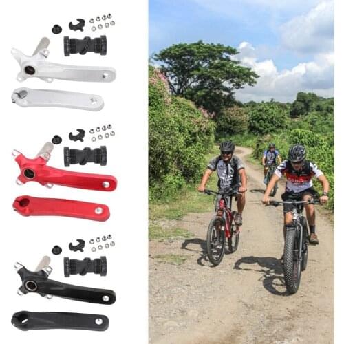 Aluminum MTB Road Bike Bicycle Crank Set Bottom Bracket BB 170mm BCD 104mm