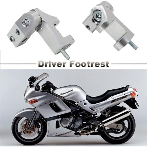 NEW For Kawasaki ZZR 600 2004 Motorcycle Foot Peg Passenger Footpeg Lowering Kit