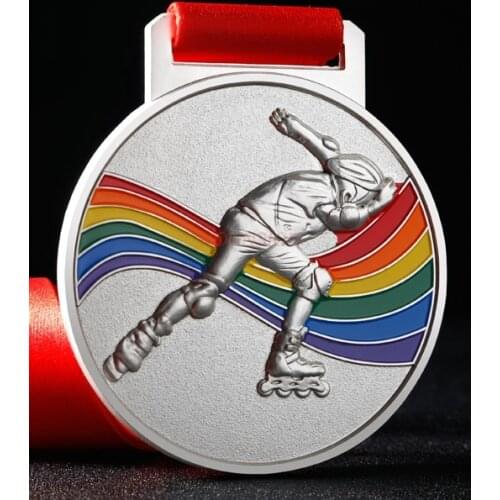 Medal roller skating competition Childrens Medal Roller Skating Competition Medal Gold Medal Bronze Medal 2020