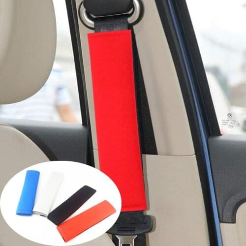 2 PC Car Seat Belt Shoulder Pad Cover Comfort Harness Pads for Suzuki SX4 SWIFT Alto Liane Grand Vitara Jimny