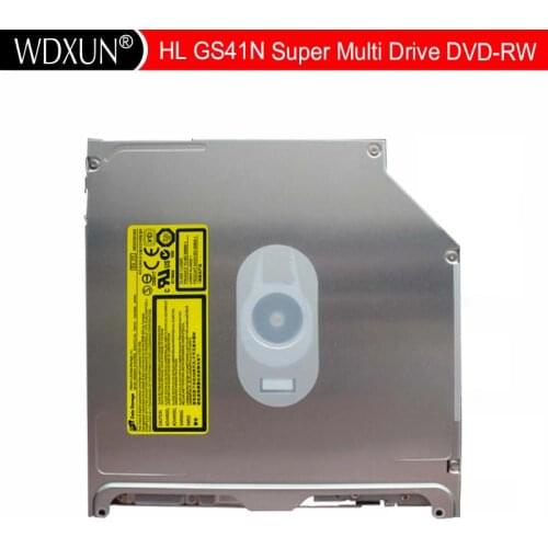 Laptop Internal Super Multi DVD Writer HL GS41N Dual Layer 8X DVD-RW DL RAM 24X CD-R Burner 9.5mm SATA Slot-in Optical Drive New