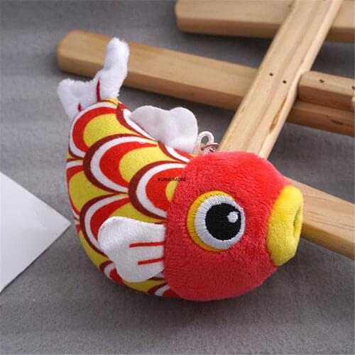 New Cute Little Ocean Fish Stuffed Animal Plush TOY DOLL , - 9CM Little Pendant Plush Toy Key Chain Toy