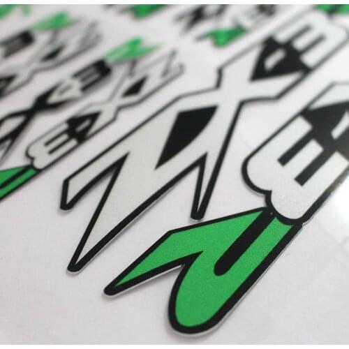 New Motorcycle Reflective Sticker Body fuel tank helmet Waterproof logo decal For Kawasaki ZX-3R zx3r Ninja Logo sticker