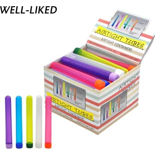 New Colorful Doob Tubes 115/135MM Tobacco Storage Cones Airtight Packaging Tube Vial Tube Doob Waterproof Pill Box Wholesale