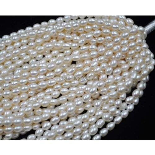 Wholesale 10 strands 5-6mm freshwater pearl loose strings