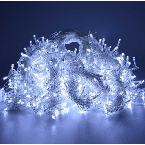 Wholesale 220V with end plug 6*3M 360 led icicle lights christmas light Xmas Wedding Party Decorations curtain icicle lights