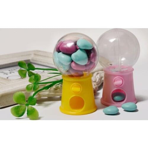 50pcs Birthday Party favor treats sweet twist candy box wedding gift clear mini box Christmas Hen night decoration chocolate box