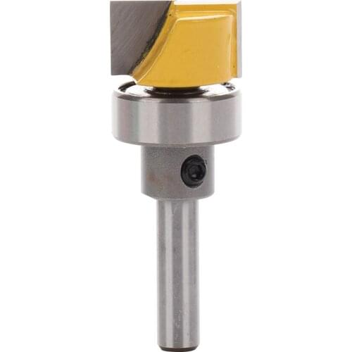 1/4 Inch Shank Hinge Mortise Template Router Bit Wood Working Milling Cutter Bottom-clearing Knife Woodworking Tool