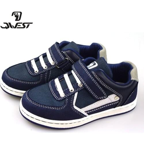 FLAMINGO Patchwork Spring& Summer Breathable Hook& Loop Outdoor walking shoe for boy Size 29-35 Free shipping 81P-CIC-0581