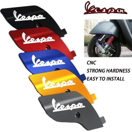 VESPA GTS300 GTS 300 250 125 2013-2020 Motorcycle Accessories Shock Absorption Side Cover Front Wheel Rocker Arm Protection Pad