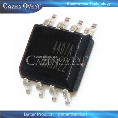 10piece AO4407AL AO4407A AO4407 4407A 4407 SOP8 30V 12A P-Channel MOSFET In Stock