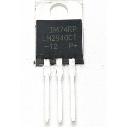 10PCS/LOT New LM2940CT-12 12V LM2940 TO-220 Voltage Regulator Linear/Regulator IC In Stock