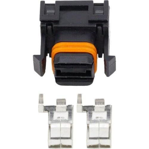 2 hole jacket car connector 7.8 Series Automotive Connectors with terminal DJ7022F-7.8-21