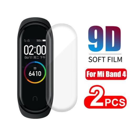 2x Protective Film for Xiaomi Mi Band 4 Smart Wristband Bracelet Full Screen Wholesale
