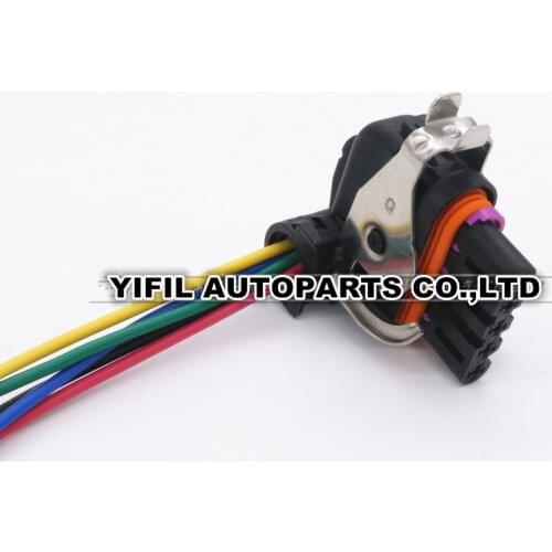 5pcs/lot 5 Pin/Way Automotive Engine Harness Connector Generator Plug With Wire Pigtail For BOSCH 18242000000