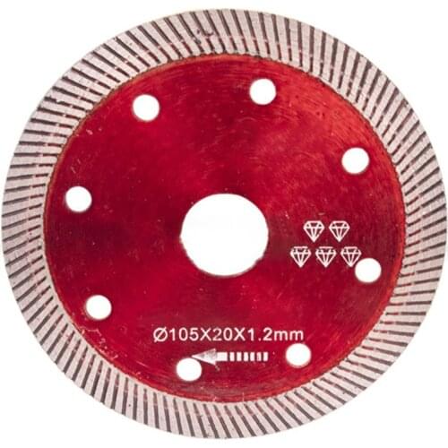4inch 105mm Diamond Blades Turbine Saw Blade Cutting Disc Wheel For Marble Ceramics Cutting Grinding Glass PVC Plastic Pipe