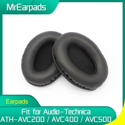 MrEarpads Earpads For Audio Technica ATH-AVC200 ATH-AVC400 ATH-AVC500 Headphone Rpalcement Ear Pads Earcushions Parts