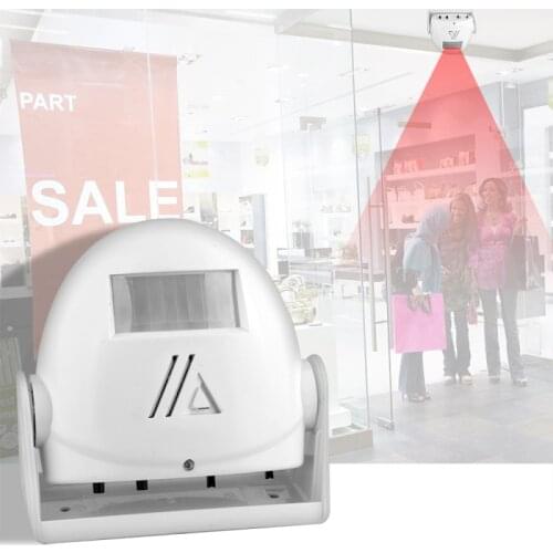 Wireless Door Bell Shop Guest Welcome Device Visitor Entry Alert Door Chime Infrared Motion Sensor Home Anti-theft Alarm