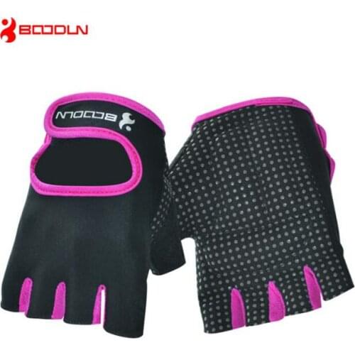 Boodun Brand Summer Breathable Fitness Weightlifting Dumbbell Exercise Training Gym Sports Gloves For Men and Women S/M/L/XL