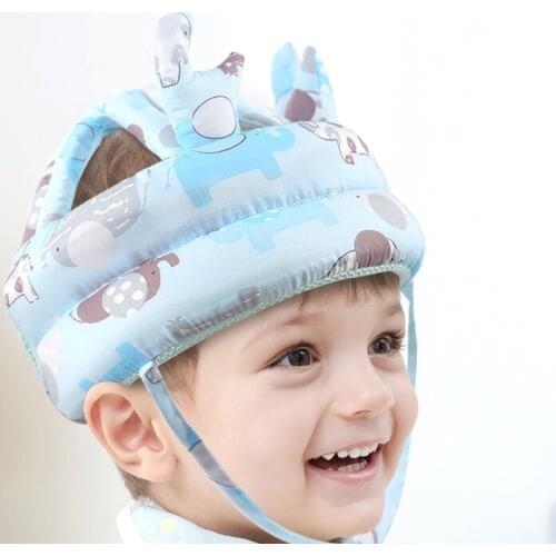 Baby Learning to Walk Head Protective hat Childrens Toddler Head Cap Falling Pillow Artifact Harnesses Leashes