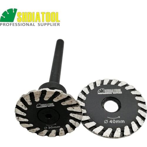 SHDIATOOL 1pc mini blade with removable 6mm shank and 1pc mini blade without removable 6mm shank