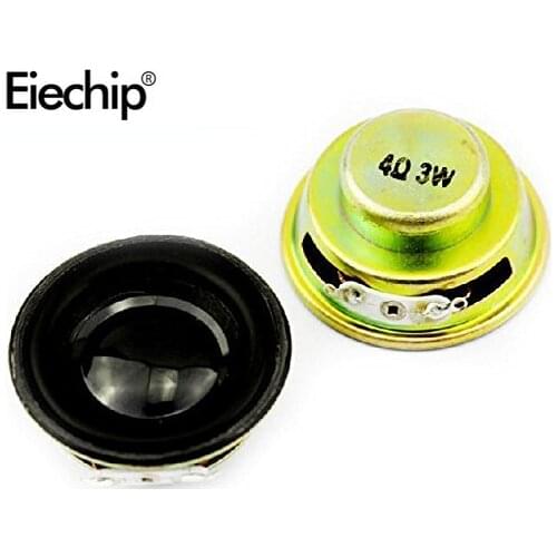 3W 4R Speaker Horn Diameter 40MM 3 Watt 4 ohm Mini Speakers Amplifier Rubber Gasket Loudspeaker Trumpet Speaker For Arduino