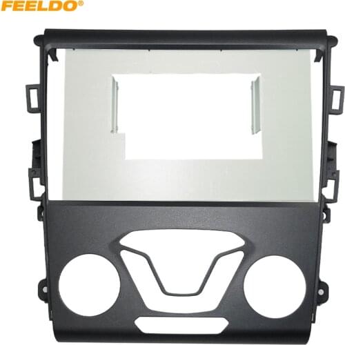 FEELDO Car 2DIN Audio Fascia Frame Adapter For Ford Mondeo 9" Big Screen DVD Player Dash Fitting Panel Frame Kit #HQ6806