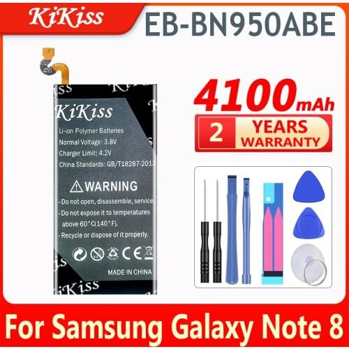 Mobile Phone Battery 4100mAh EB-BN950ABE for Samsung Galaxy Note 8 N950 SM-N950F N950FD N950U/U1 N950W N950N N9500 N9508 N950D