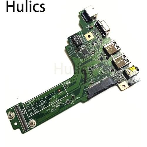 Hulics Original For Dell Latitude 3330 E3330 Audio VGA LAN Network port USB Board V28W1 12840-1