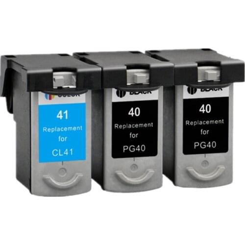 PG-40 CL-41 Ink Cartridge For Canon PG40 CL41 Pixma MP160 MP140 MP210 MP220 MX300 MX310 iP1800 iP2500 iP1600 iP1200