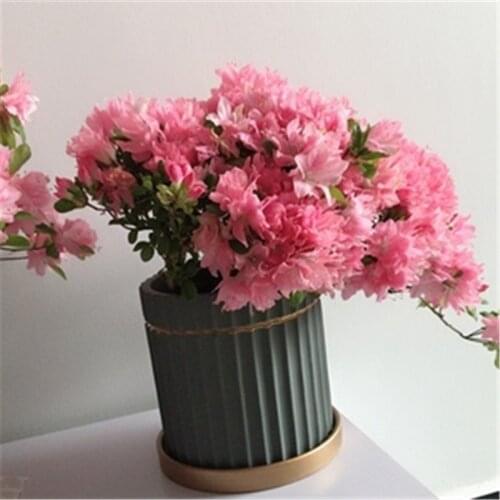 Round Silicone Mold Big Pot Making Cement Clay Planter Concrete Flowerpot Silicon Molds