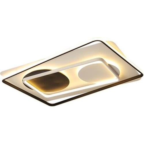 Chandelier Lighting for living room bedroom Lustre AC85-265V lamparas de techo Rectangle LED Chandelier for bedroom living room