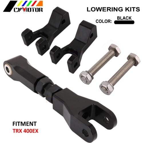 Motorcycle ATV Rear Front Lowering Adapter Kit Adjustable For HONDA TRX 400EX 450R Sportrax 400 TRX400EX TRX450R