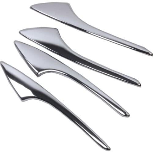 ABS electroplating exterior doorknob handle decoration for 2016 Lexus RX