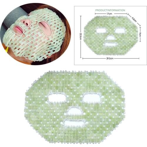 Jade Face Jade Relieving Face & Eye Puffiness Anti Wrinkle Sleeping Masks Beaty Masks For Pain Soothing